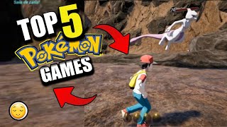 Top 5 Best Open World Pokemon Games For Android!🥵 & Ios | Multiplayer screenshot 4
