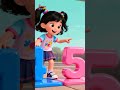 எண்கள் குழந்தை பாடல் (1 முதல் 10 வரை ) - Learn Numbers 1 to 10 | Nursery Rhymes for Kids | shorts
