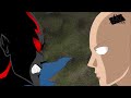 One punch man garou vs saitama  part 1 with subtitles fan animation