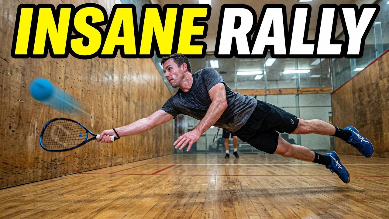 Homework Rally Racquet Club This racquetball rally was insane - YouTube