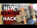 Scrapping magnetron  no angle grinder needed