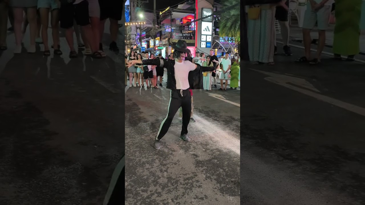 Майк Джексон forever. Талантливые уличные танцоры