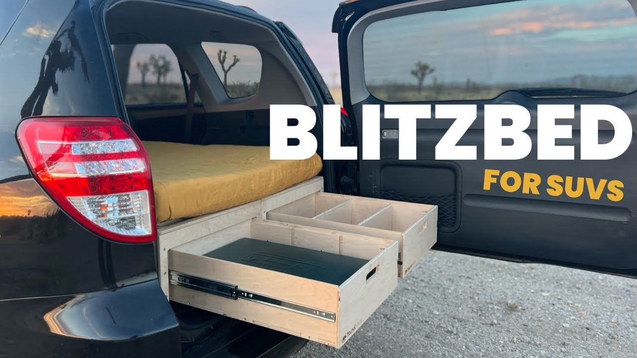 BlitzBed Sleeping Platform for SUVs (formerly called RuumiBox)
