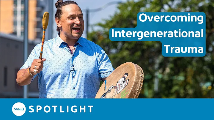Indigenous Man Drums to Heal