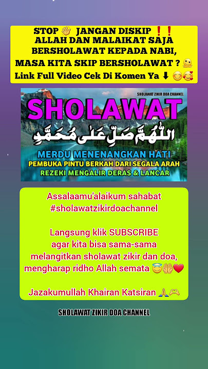 #trendingshorts #fyp #sholawatnabi #sholawat  #allahummasollialamuhammad #sholawatzikirdoachannel