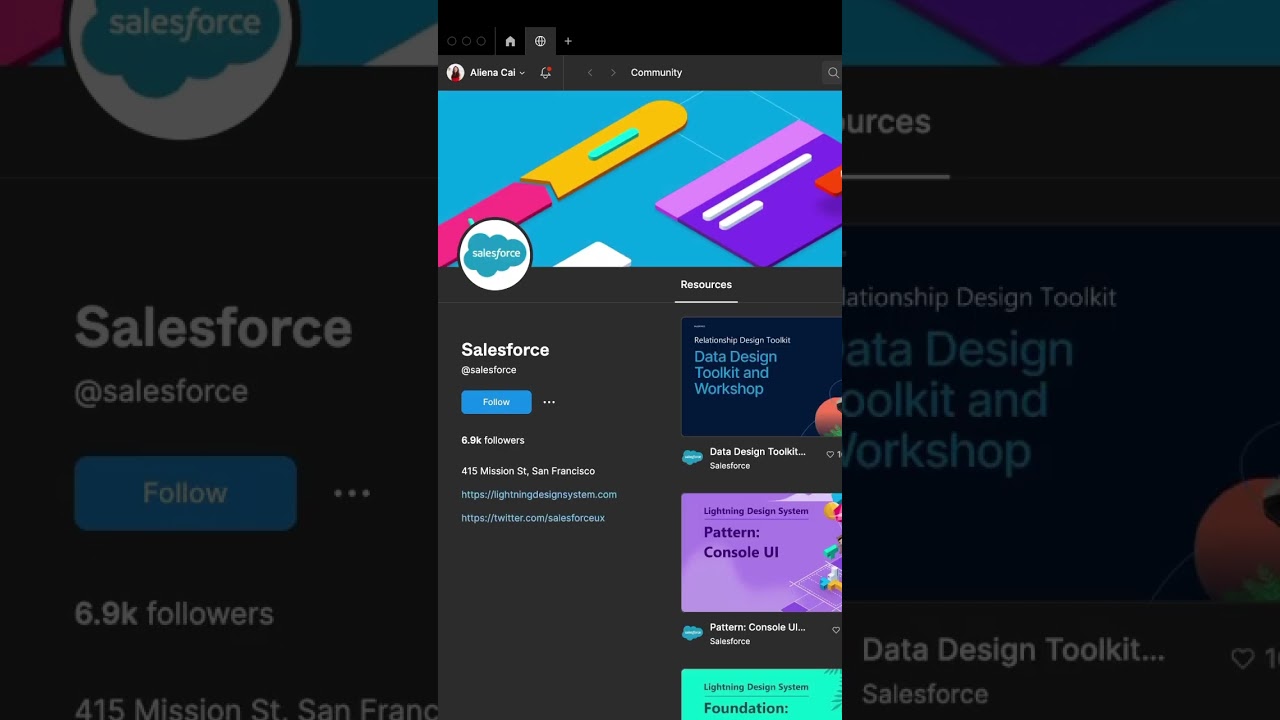 Save these Figma Community pages. #ux