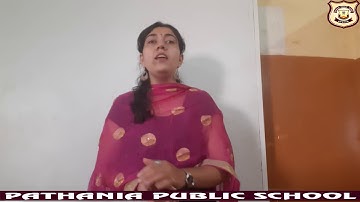 Pathania Public school main campus class 6 chapter 4 part 4 (Date 30 oct)