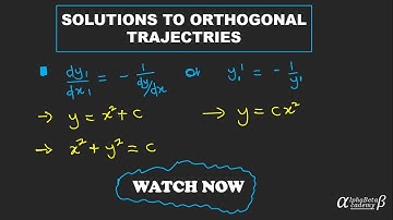 Orthogonal Trajectories