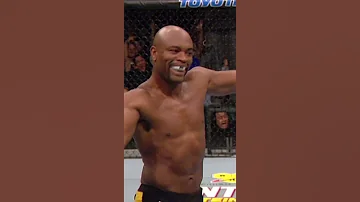 "ARE YOU KIDDING ME?" says the mc. Anderson Silva hit a front kick to the face on this day. #shorts