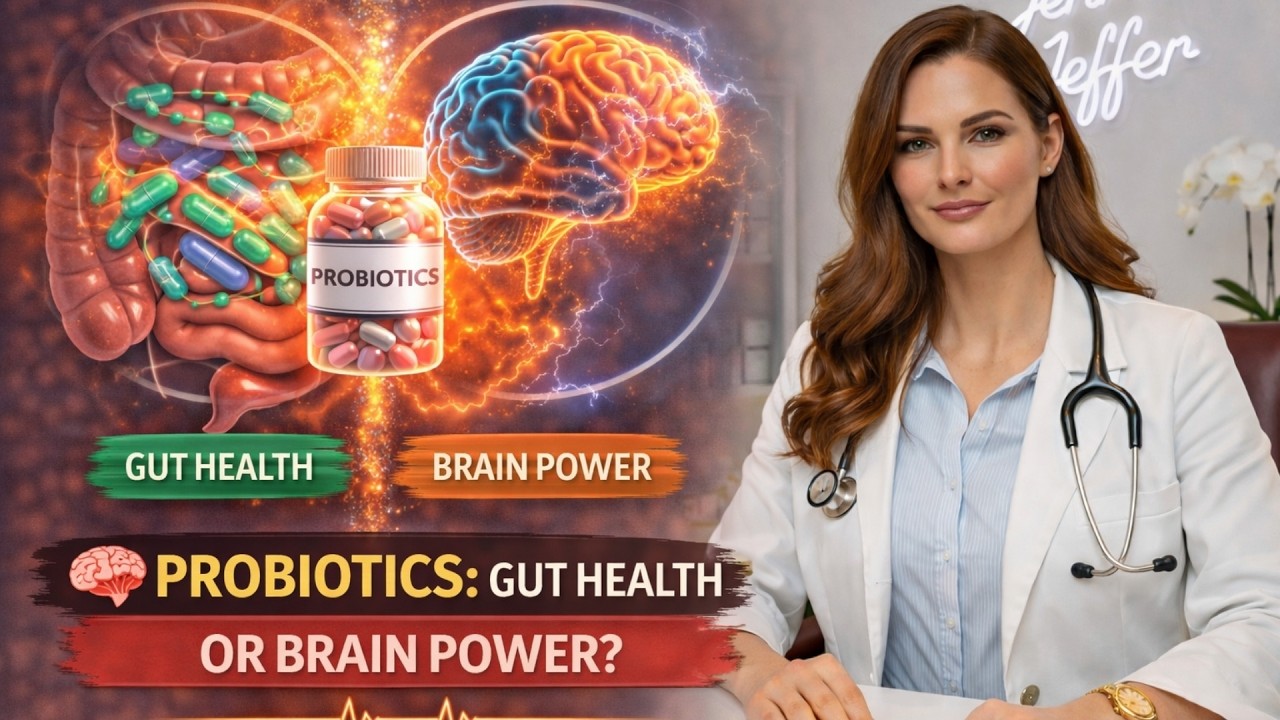 🧠 Probiotics: Gut Health or Brain Power?