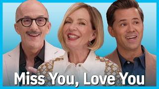 MISS YOU, LOVE YOU's Andrew Rannells, Allison Janney & Jim Rash on grief & humor | TV Insider