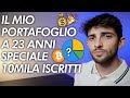 Il mio portafoglio dinvestimenti a 23 anni  speciale 10mila iscritti 