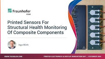 Fraunhofer IFAM | Printed sensors for structural health monitoring of composite components