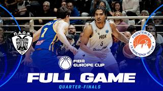 LIVE - PAOK BC v Peristeri Betsson | FIBA Europe Cup 2025-26 | Quarter-Finals