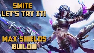 Smite | Let's Try It! MAX SHIELDS NEMESIS BUILD! THIS BUILD IS CRAZY GOOD!!!