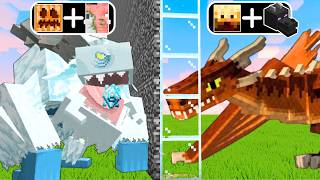 Famous MOB TOURNAMENT, But I Can COMBINE Mobs | Minecraft Mob Battle Net Worth