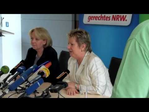 Vierte Pressekonferenz der Rot-Grnen Verhandlungsk...