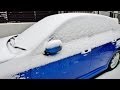 【実況車載動画】 雪が降ってたけど愛知まで車で帰省してきた　インプレッサ　Subaru　Impreza
