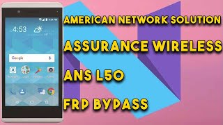 FRP REMOVE | ANS L50 | Nougat 7.1.1 Google Account Bypass