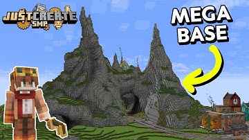 Building a MOUNTAIN for my MEGA BASE in Minecraft Create Mod (#25)
