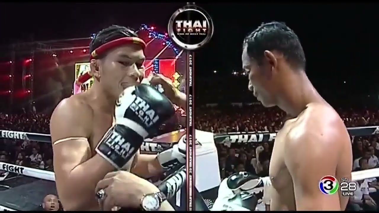 Long Sophy Cambodia vs Saensathan Thailand_ thai fight