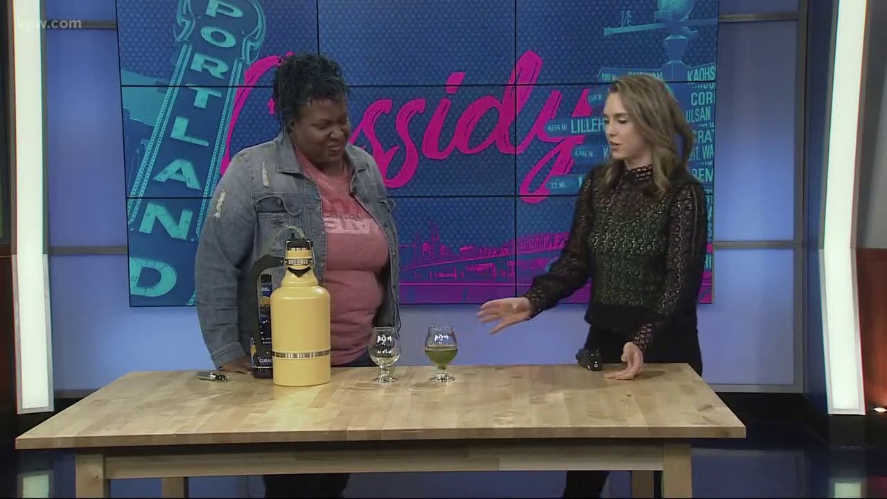 Cassidy tries to make glitter beer