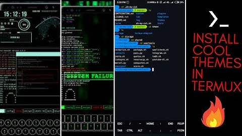 How to change termux theme 2021 | termux ki theme kaise change kara /termux theme change commands