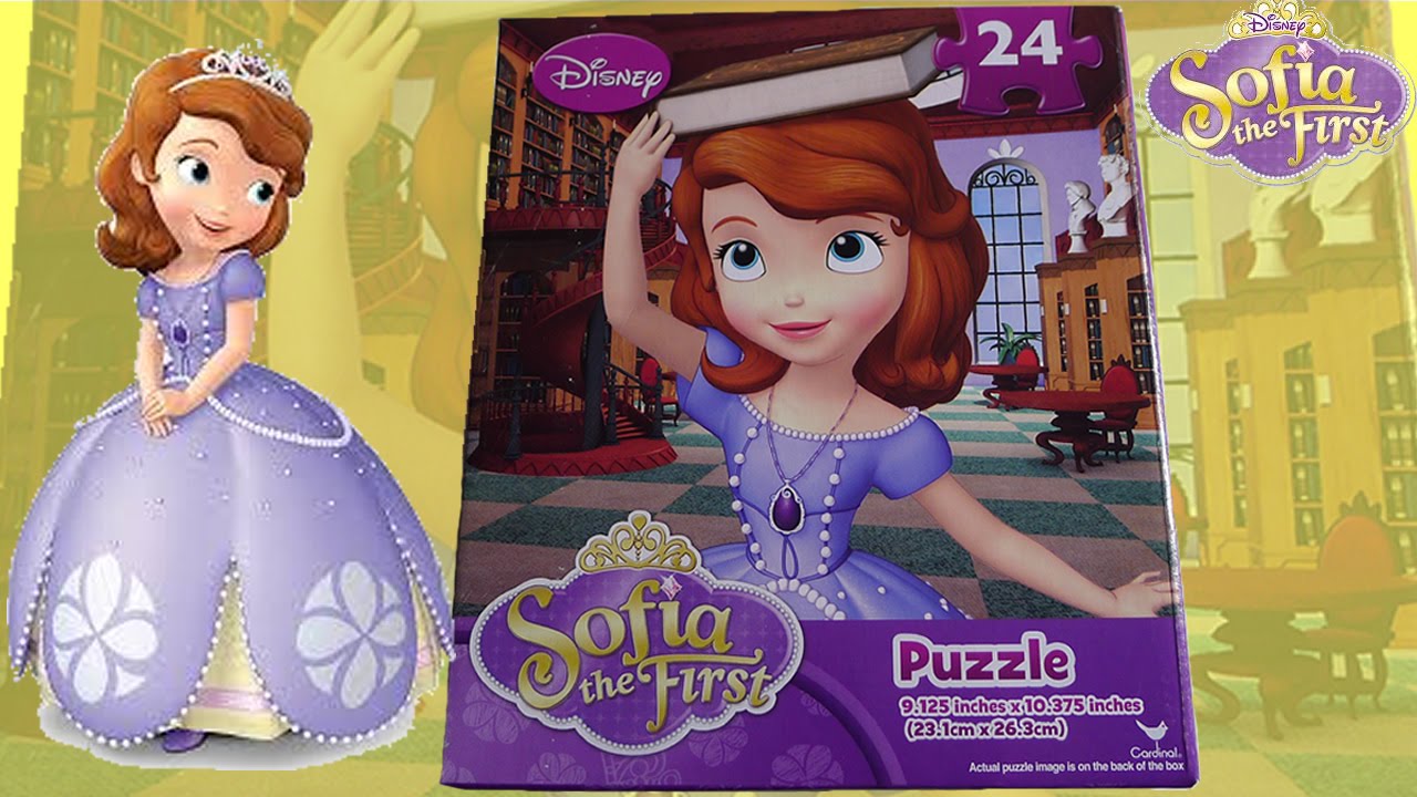 Disney puzzle / jigsaw Sofia the first - YouTube