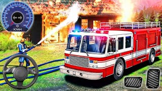Fire Truck City Rescue Simulator - 911 US Emergency Fire Truck Driving 3D - Android Gameplay screenshot 4