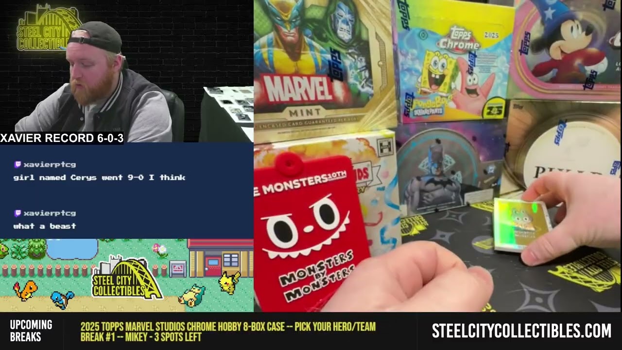 2025 Topps Chrome Labubu 10th Anniversary Box — Random Card Group