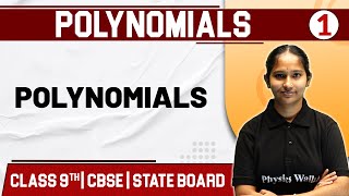 POLYNOMIALS - 01 | Polynomials | Maths | Class 9th / CBSE / State Board