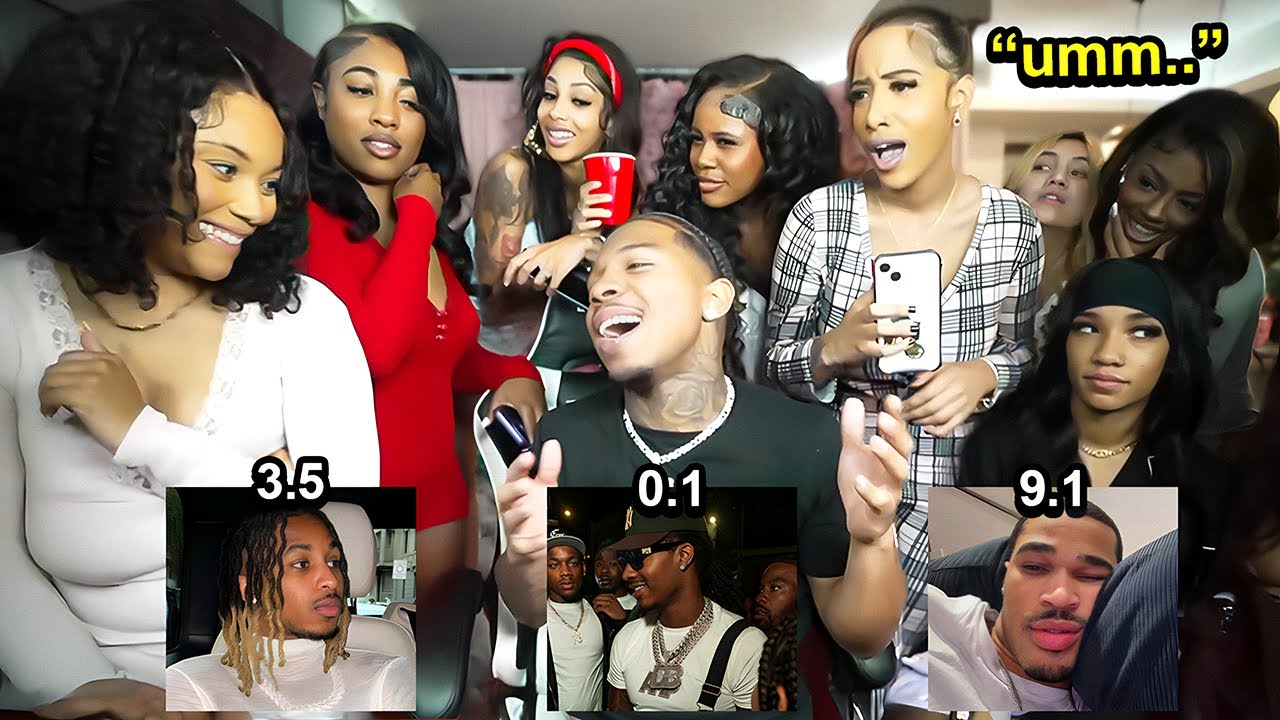 12 Baddies Rate Deshae Frost’s Friends 1-10 Live! **Worst One Yet..**