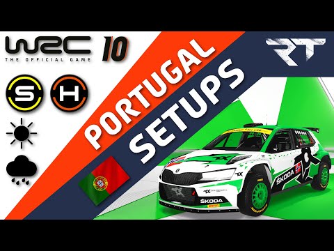 WRC 10 | Skoda Fabia Rally2 | Portugal SETUPS