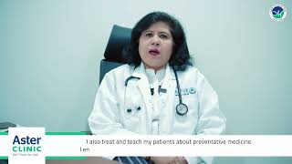 Dr Leena Mahana Kapoor Specialist Internal Medicine Aster Clinics, Jlt