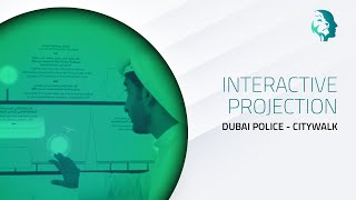 Interactive Projection Mapping - Interactive Projection Wall | 3d Projection Mapping | Dubai Police