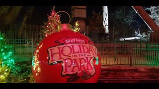 Six Flags St. Louis Holiday in the Park Full Tour