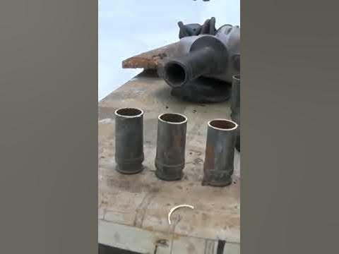 рюмки из гильз - YouTube