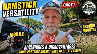 The Hamstick. Possibly the MOST VERSATILE antenna there is. Part 1 of Series.