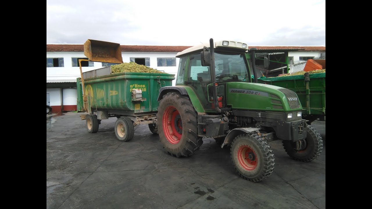 | Vendimia 2015 en Pedro Muñoz | Fendt 308c | Landini Powerfarm 100| Jovenes Agricultores |
