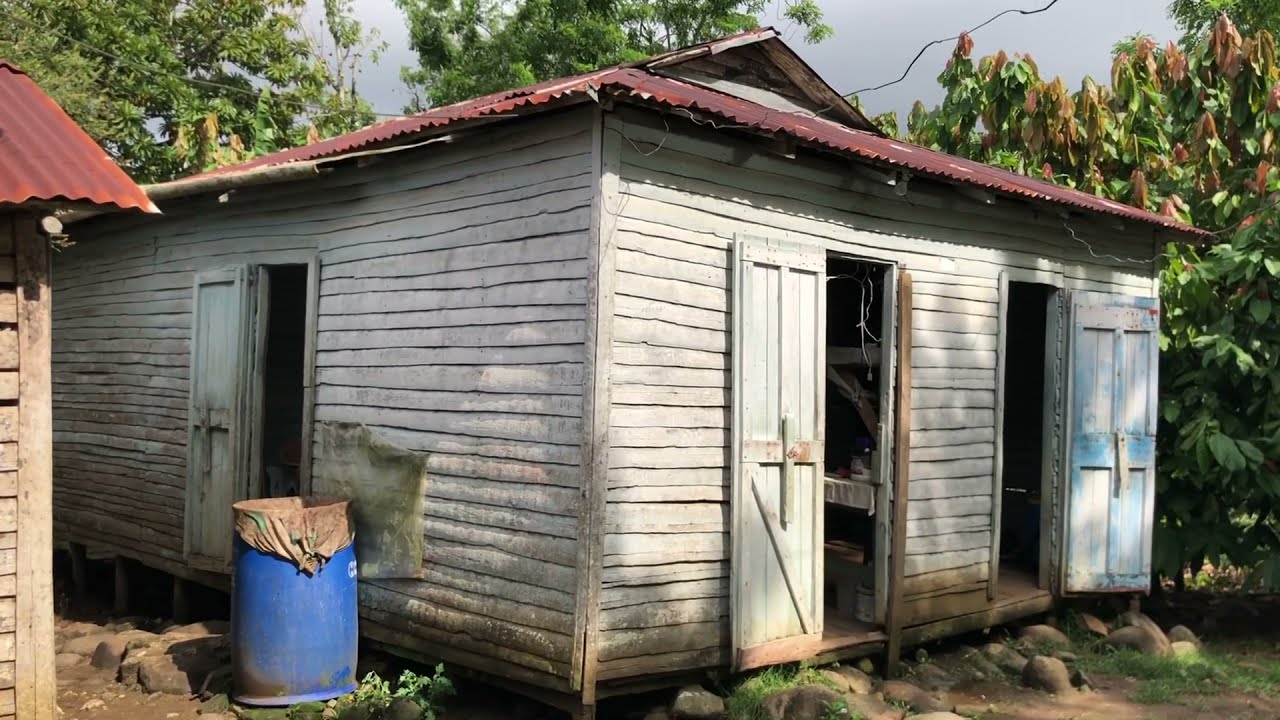 Así eran las casas antiguas de los campos dominicanos YouTube