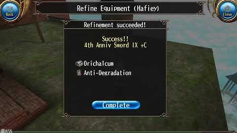 Toram Tips For Beginning Refine +B to +S New 2019