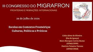 III Congresso do MIGRAFRON