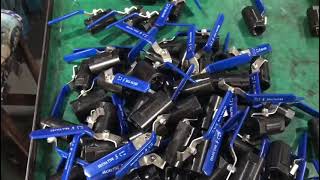 Explore Covna Factory’s Power 💪 See the Precision of WCB Manual Valves!