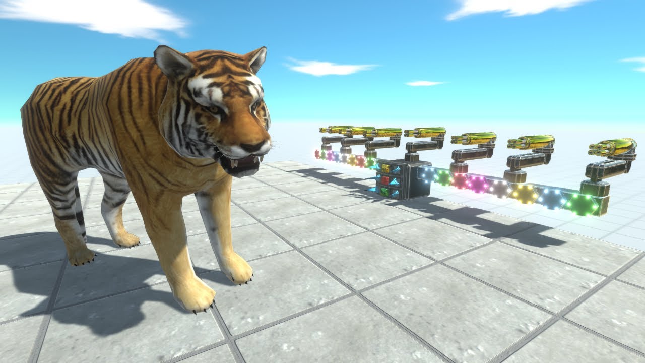 Squad Turret vs Giant Units - ( Animal Revolt Battle Simulator ) #arbs