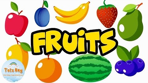 Fruits Names | Apple Mango Banana