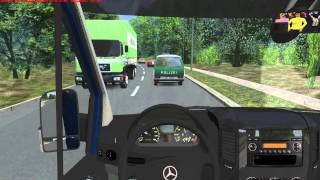 Omsi Gameplay Video Im Mercedes-Benz Sprinter 313Cdi