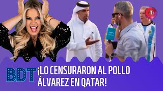 ¡La policía de Qatar irrumpió en un móvil del Pollo Álvarez y lo censuró!