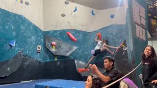 Laura López - clasificatorio categoría Open del Campeonato Nacional y Centroamericano de Boulder