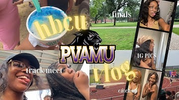 HBCU VLOG: PVAMU | GRWM, track meet, chitchat + more