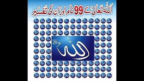 Names Of Allah With Tafseer - Asma Ul Husna